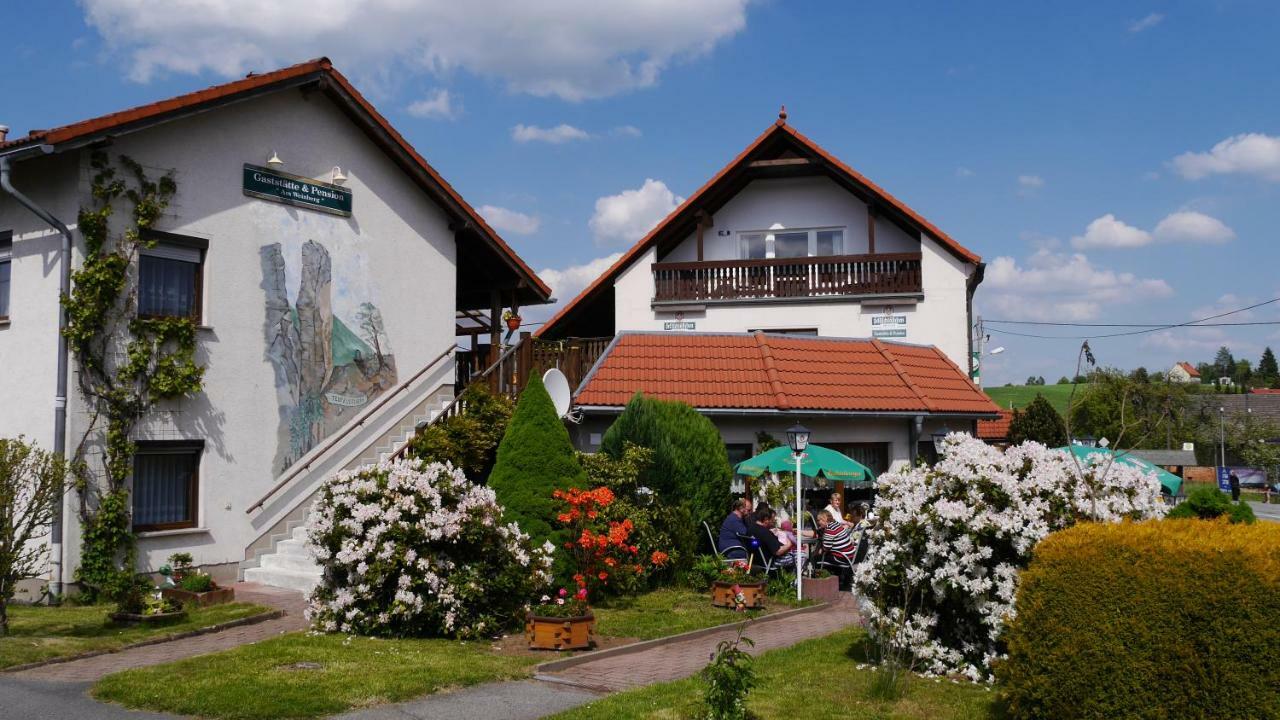 Gaststätte Am Weinberg Bed and Breakfast Mittelndorf Exteriör bild